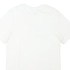 NIKE Mens White Red Graphic Print T-Shirt S Short Sleeve Crew Neck