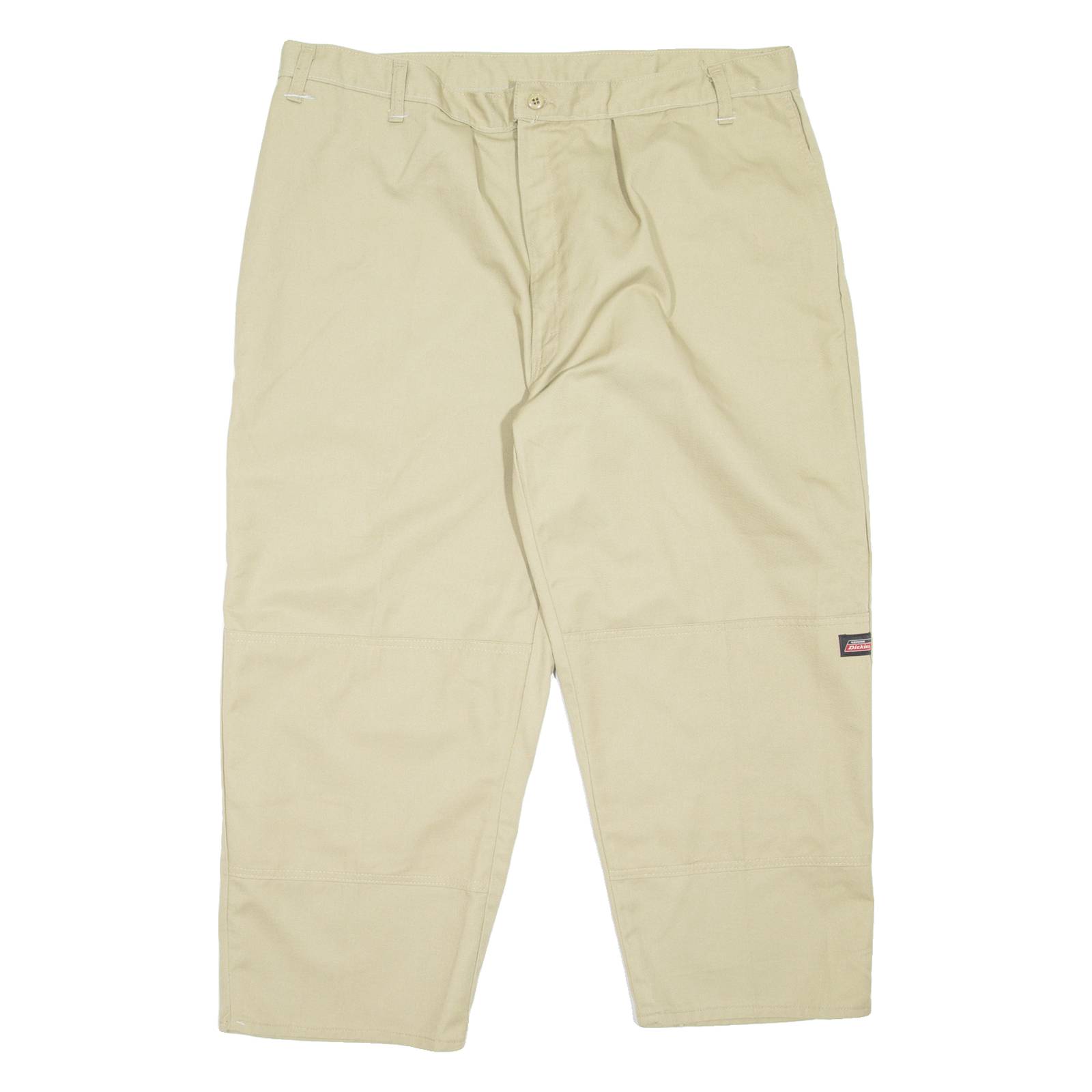 DICKIES Workwear Mens Trousers Beige Relaxed Tapered W48 L24