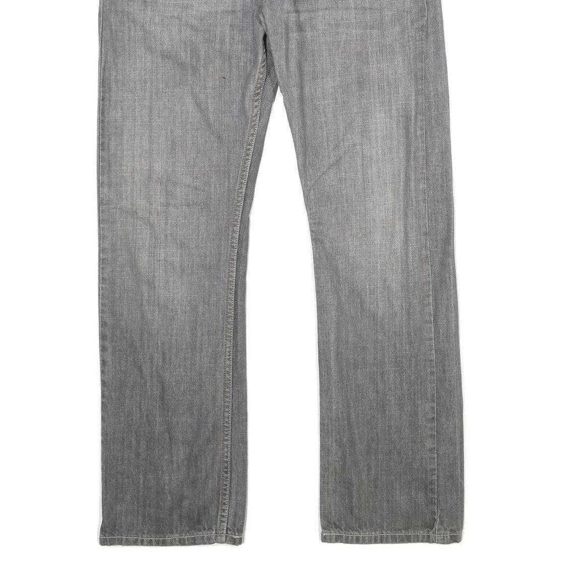 LEVI'S 514 Slim Mens Jeans Grey Slim Straight Denim Medium W32 L32 Classic