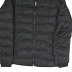 NAUTICA Womens Black Polyester Blend Quilted Jacket XS Zip Puffer Warm