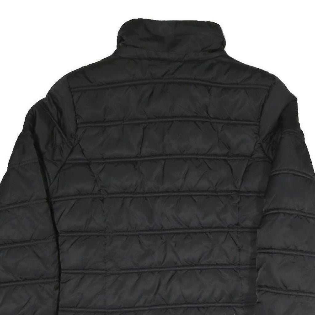 NAUTICA Womens Black Polyester Blend Quilted Jacket XS Zip Puffer Warm