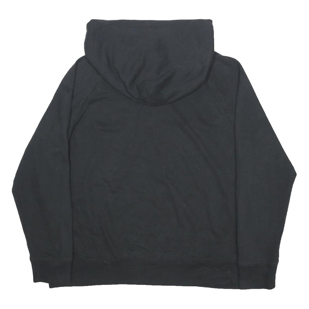 LEVI'S Womens Black Hoodie XL Cotton Blend Pullover Logo Sweatshirt