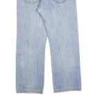 LEVI'S 501 Mens Jeans Blue Regular Straight Denim Medium W36 L28 Classic Button