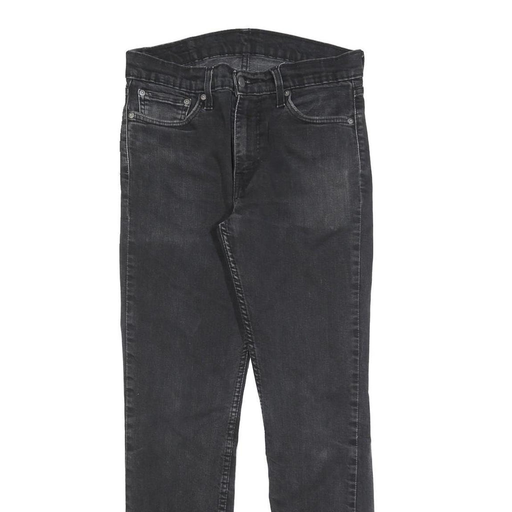 LEVI'S 511 Slim Mens Jeans Black Slim Skinny Denim Medium W32 L32