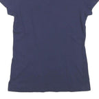 NFL Womens Blue & Orange Denver Broncos V-Neck Short Sleeve S T-Shirt Cotton