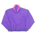 CABIN CREEK Womens Fleece Jacket Purple L