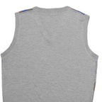 CAMBRIDGE CLASSICS Mens Grey & Brown Argyle V-Neck Patterned Basic Knit M Jumper