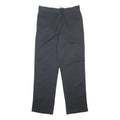 DICKIES Mens Cotton Blend Black Regular Fit Straight Leg Trousers W36 L34