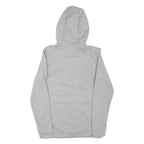 NIKE Mens Grey Hoodie S Full Zip Cotton Blend Sweatshirt Sports Casual