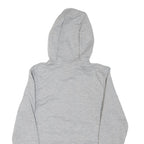 NIKE Mens Grey Hoodie S Full Zip Cotton Blend Sweatshirt Sports Casual