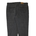 LEVI'S 545 Womens Jeans Black Loose Straight Denim Medium W44 L30 Cotton Blend