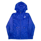 FILA Womens Jacket Blue Hooded L