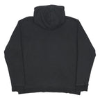 ADIDAS Mens Black Hoodie XL Cotton Blend Pullover Logo Sweater Casual