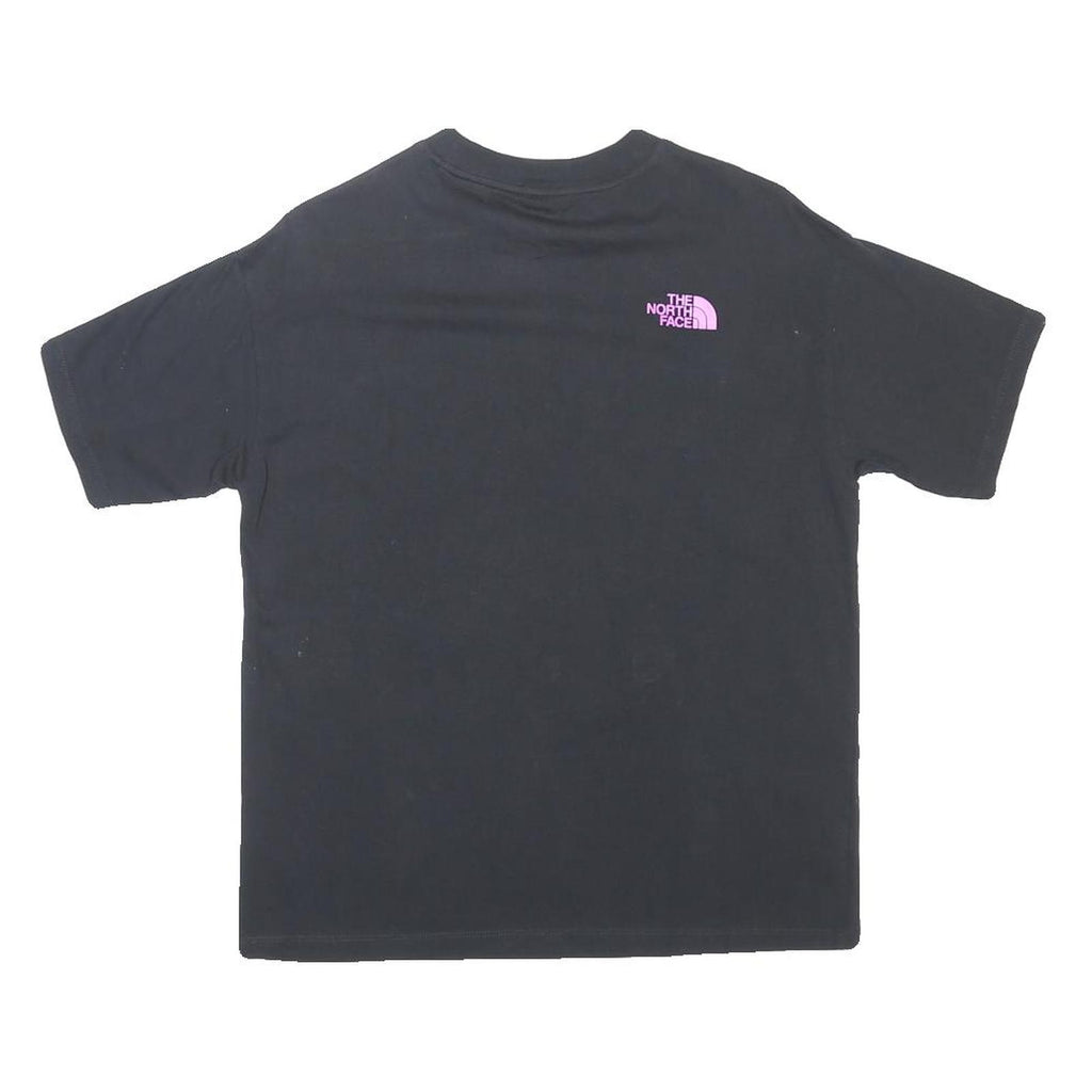 THE NORTH FACE Womens Black Graphic T-Shirt S Short Sleeve Crew Neck Outdoor