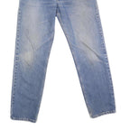 LEVI'S 504 Mens Jeans Blue Regular Straight Denim Medium W34 L32 Classic Fit Zip