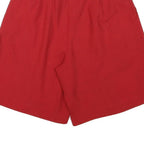 BRIGGS Womens Shorts Red Casual Classic M W26 Comfortable Cotton Blend