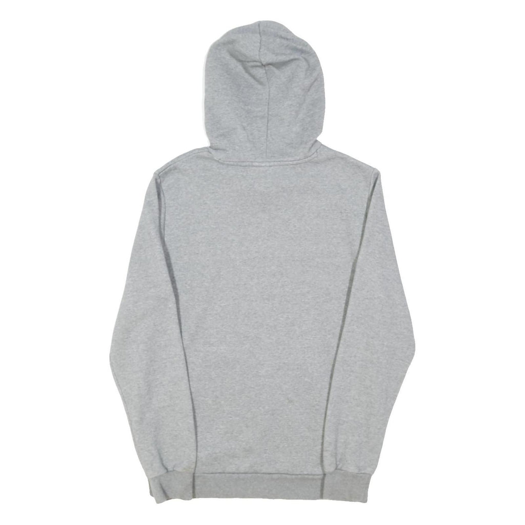 PUMA Mens Grey Pullover Hoodie S Cotton Blend Casual Sportswear