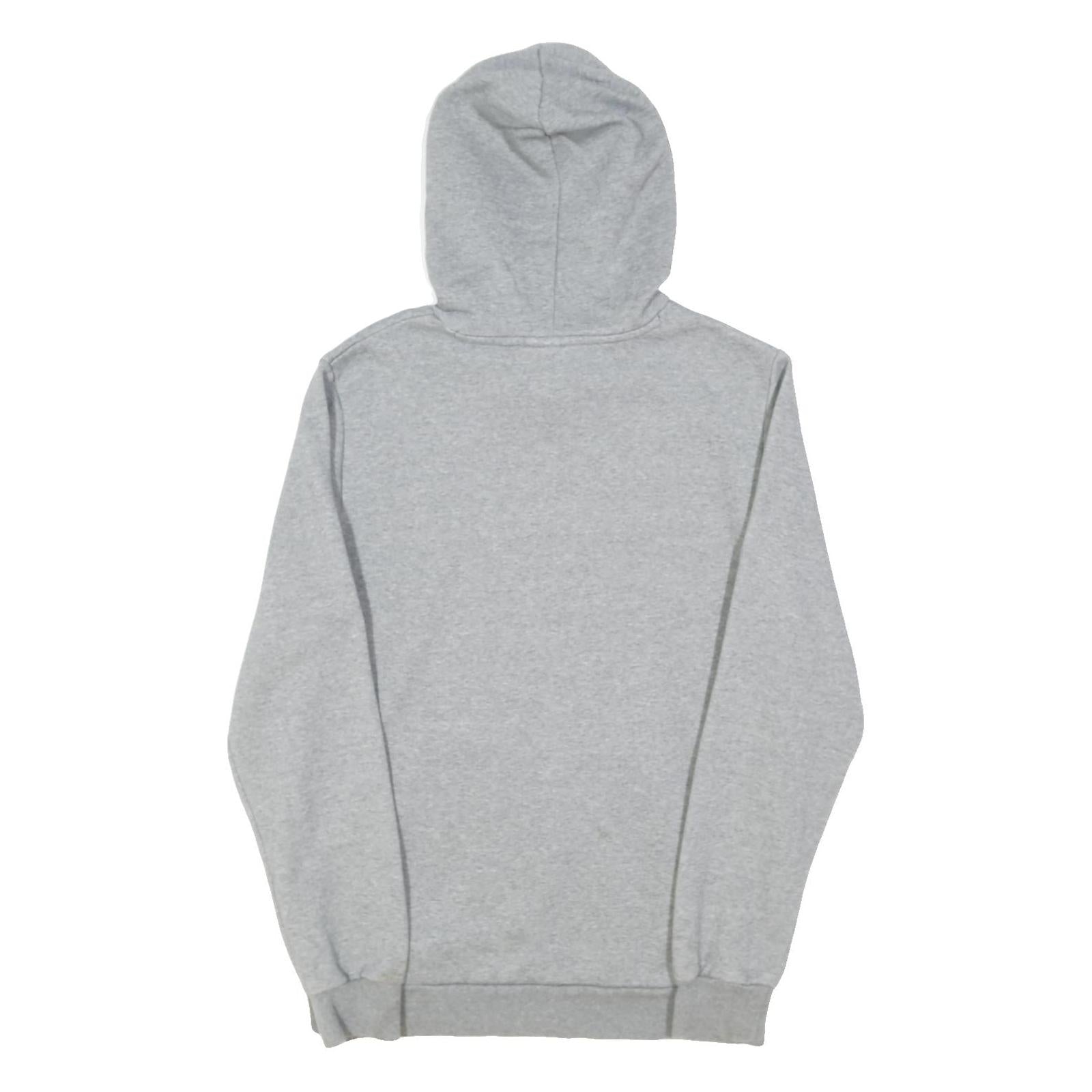 PUMA Mens Grey Pullover Hoodie S Cotton Blend Casual Sportswear
