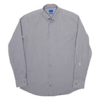 JOOP Slim Fit Mens Plain Shirt Grey Long Sleeve L