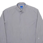 JOOP Slim Fit Mens Plain Shirt Grey Long Sleeve L