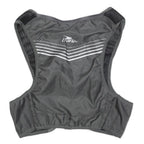 CRANE Mens Grey Black Drawstring Jacket M Polyester Mesh Sport Outdoor Vest
