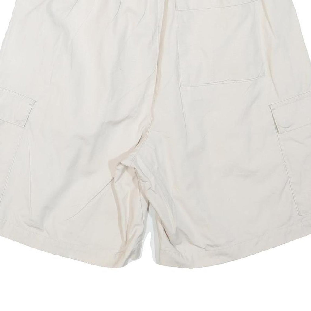 NIKE Mens White Casual Cargo Shorts M W30 Lightweight Sportswear