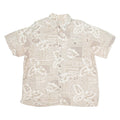 BATIK BAY Mens Hawaiian Shirt Beige Crazy Pattern XL