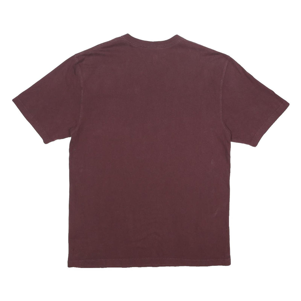 CARHARTT Mens Maroon Pocket T-Shirt M Short Sleeve Crew Neck Workwear