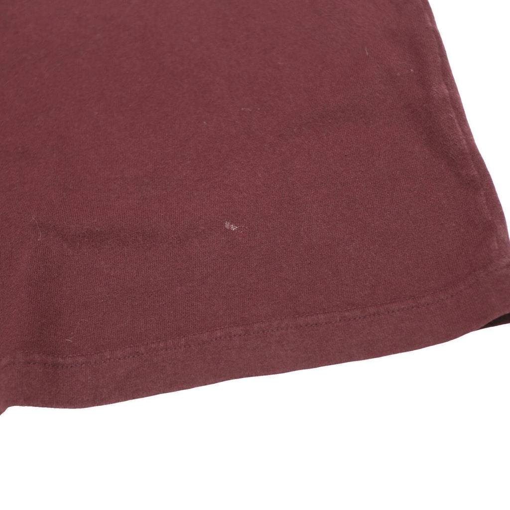 CARHARTT Mens Maroon Pocket T-Shirt M Short Sleeve Crew Neck Workwear