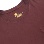 CARHARTT Mens Maroon Pocket T-Shirt M Short Sleeve Crew Neck Workwear