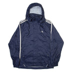 ADIDAS Mens Track Jacket Blue Hooded XS