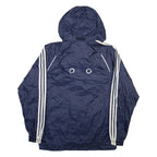 ADIDAS Mens Track Jacket Blue Hooded XS