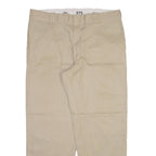 DICKIES 874 Workwear Mens Trousers Beige Regular Straight W38 L30