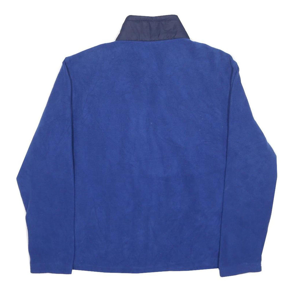 CHAMPION Mens Blue Navy Fleece Zip Up Jacket S Casual Lightweight Warm