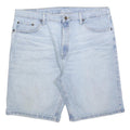 WRANGLER Mens Denim Blue Casual Shorts L W36 Classic Cotton Blend