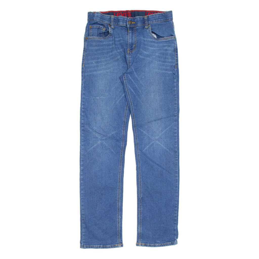 LEVI'S 514 Mens Jeans Blue Regular Straight Stone Wash W30 L32