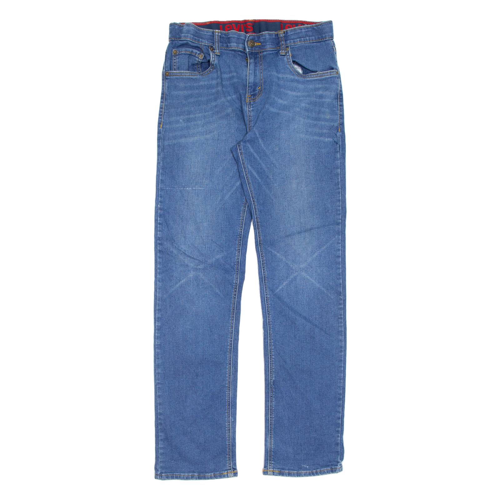 LEVI'S 514 Mens Jeans Blue Regular Straight Stone Wash W30 L32