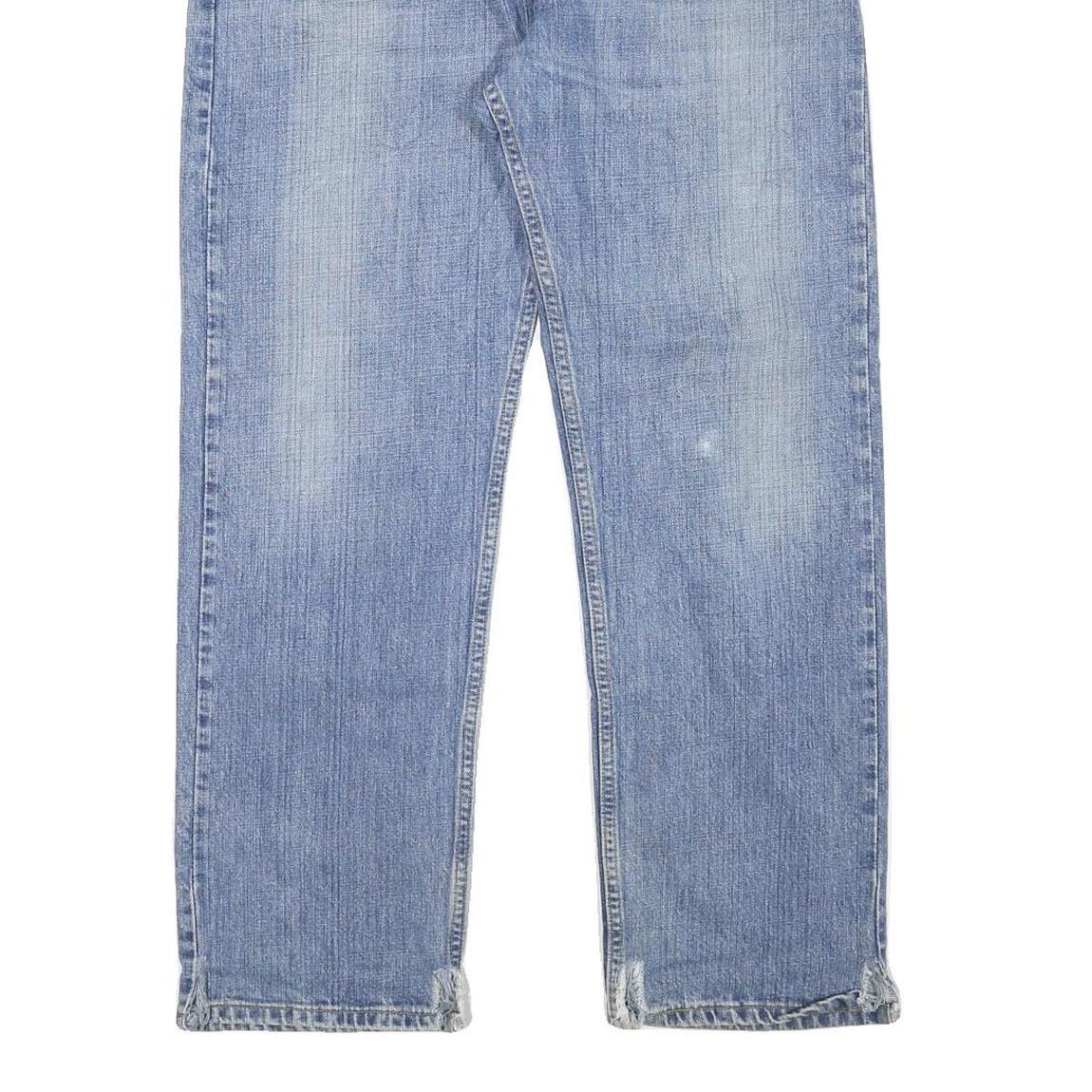 LEVI'S 505 Mens Jeans Blue Regular Straight Denim Medium W34 L29 Classic Fit