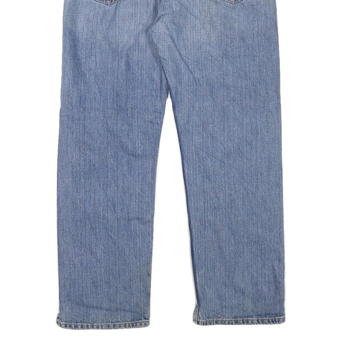 LEVI'S 505 Mens Jeans Blue Regular Straight Denim Medium W34 L29 Classic Fit