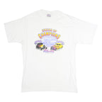 ATLANTIS Mens White Cruise Of Champions Graphic T-Shirt XL Short Sleeve Crew