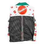 ZOLLNGER SPORT Mens White Green & Orange Polyester Blend Cycling Jacket S Zip