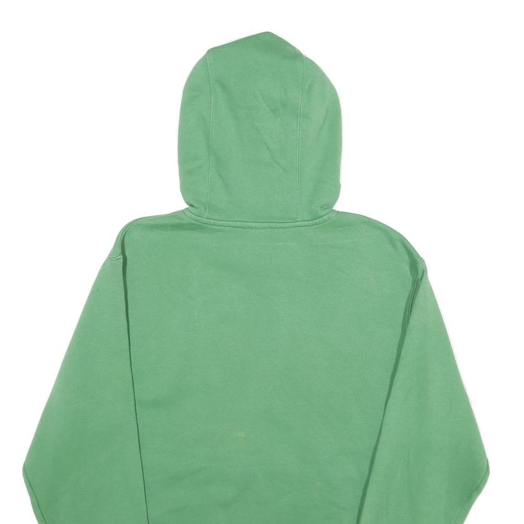 NIKE Mens Green Oregon Softball Pullover Hoodie S Cotton Blend