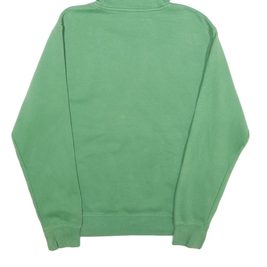 NIKE Mens Green Oregon Softball Pullover Hoodie S Cotton Blend