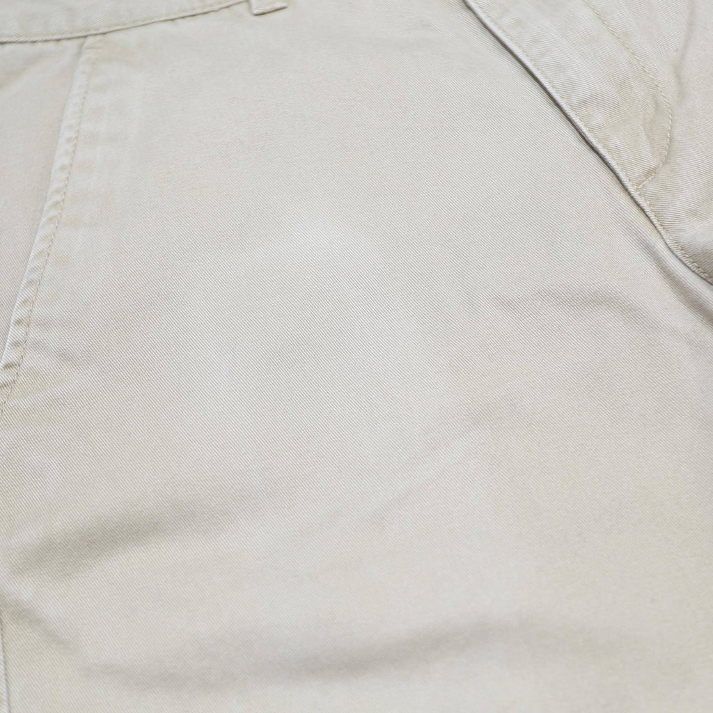 TOMMY HILFIGER Mens Cotton Beige Relaxed Straight Trousers W28 L26 Casual