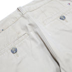 TOMMY HILFIGER Mens Cotton Beige Relaxed Straight Trousers W28 L26 Casual