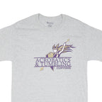 CHAMPION Mens Grey Acrobatic Graphic T-Shirt M Short Sleeve Crew Neck Casual