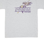 CHAMPION Mens Grey Acrobatic Graphic T-Shirt M Short Sleeve Crew Neck Casual