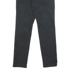 CARHARTT Mens Cotton Blend Black Slim Straight Trousers W31 L32 Workwear Casual