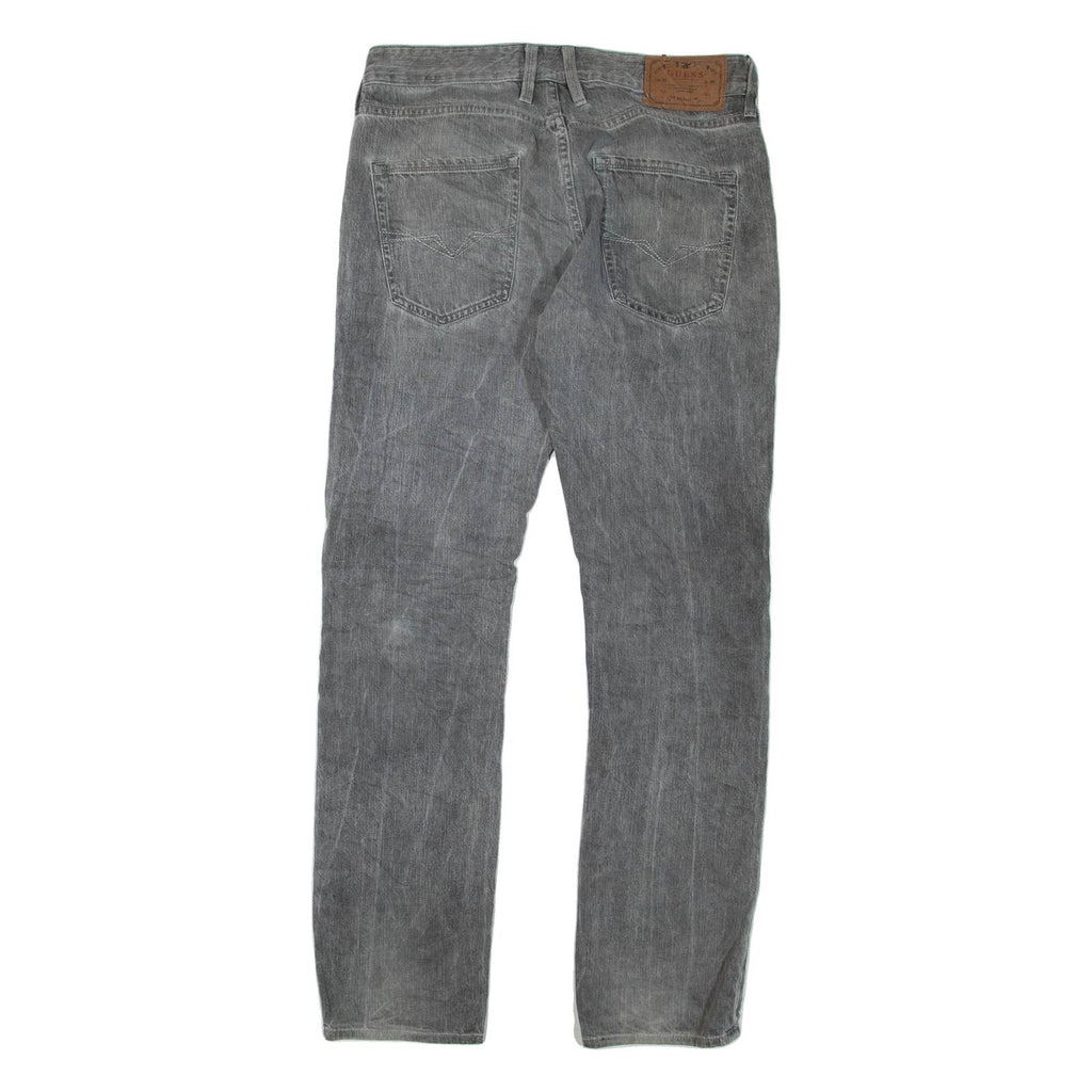 GUESS Womens Jeans Grey Slim Tapered 90s W31 L33