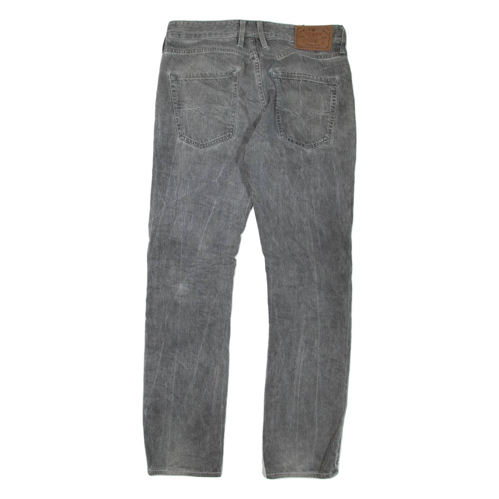 GUESS Womens Jeans Grey Slim Tapered 90s W31 L33
